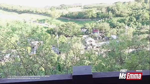 Public Creampie sex on the balcony while having Vacation in Boracay Island | Viral Asian Pinay Filipina XXX PORN Scandal Video