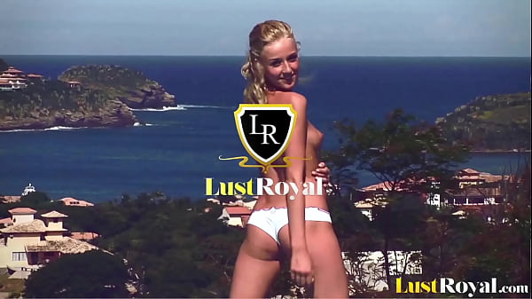 French blonde bimbo drilled roughly