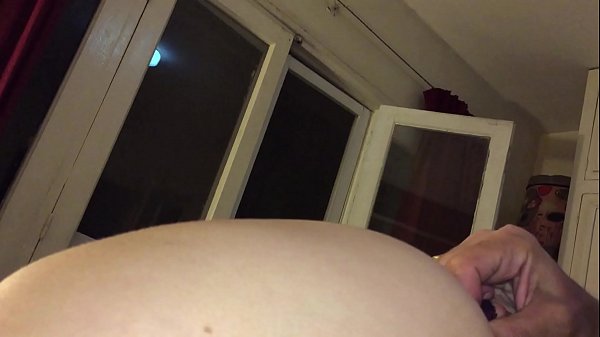 French Slut in Dress, Nightie, satin Panties and lingerie, Heels & Fishnet, Blowjob, RimJob, DirtyTalk, Spanking