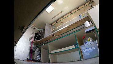 Hot bitch upskirted at work – pov