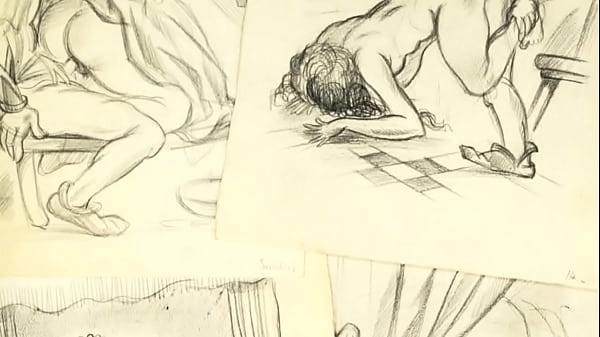 retro erotic art
