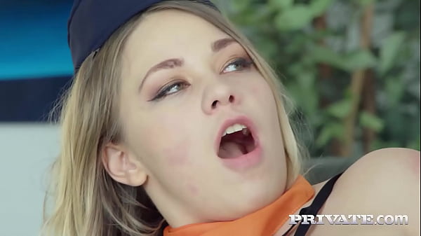 What a scene! Blonde Selvaggia’s big dick boss takes her flight attendant uniform off and fucks her tight pussy! A hot facial cumshot will take her to the sky! Full flick & 1000’s More at Private.com!